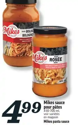 Marché Richelieu MIKES SAUCE POUR PÂTES | MIKES PASTA SAUCE offer