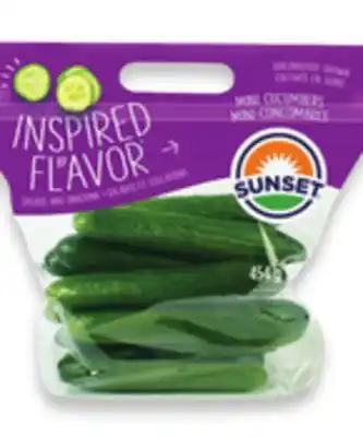 Walmart Sunset Mini Cucumbers offer
