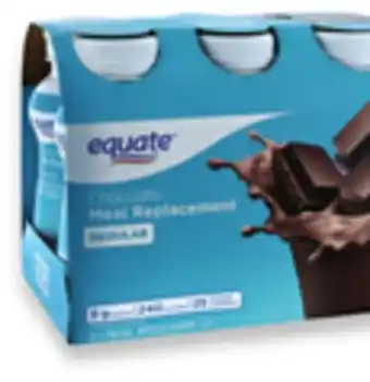 Walmart Equate Regular or High Protein Nutritional Liquid offer