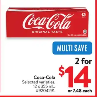 Walmart Coca-Cola offer