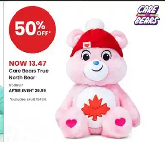 Toys R us Care Bears True North Bear offer