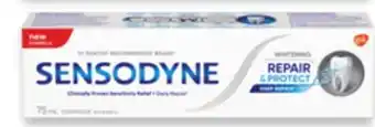 Walmart Sensodyne Toothpaste 65 mL - 75 mL or 2-Pack Toothbrushes offer