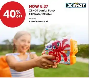 Toys R us Zuru XSHOT Junior Fast- Fill Water Blaster offer