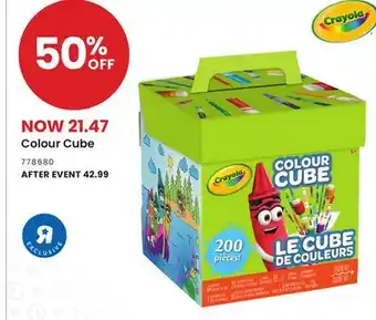 Toys R us Crayola Colour Cube offer