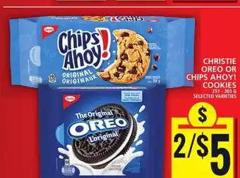 Food Basics CHRISTIE OREO OR CHIPS AHOY! COOKIES offer