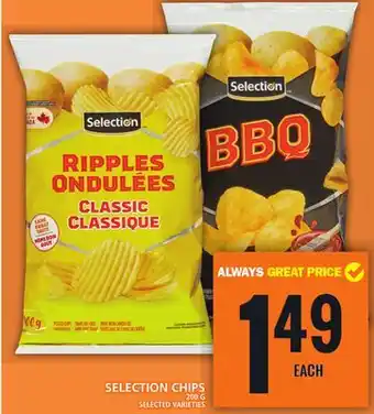 Food Basics SELECTION CHIPS offer