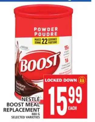 Food Basics NESTLÉ BOOST MEAL REPLACEMENT offer