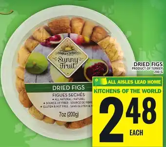 Food Basics DRIED FIGS offer