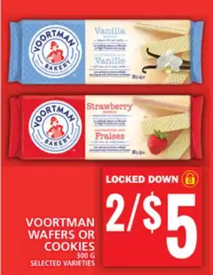 Food Basics VOORTMAN WAFERS OR COOKIES offer