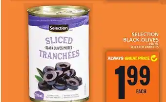 Food Basics SELECTION BLACK OLIVES offer