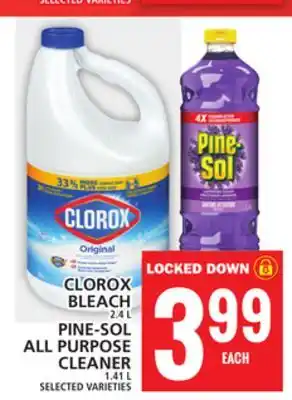 Food Basics CLOROX BLEACH OR PINE‑SOL ALL PURPOSE CLEANER offer