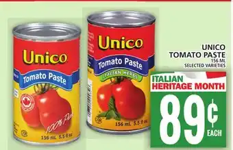 Food Basics UNICO TOMATO PASTE offer