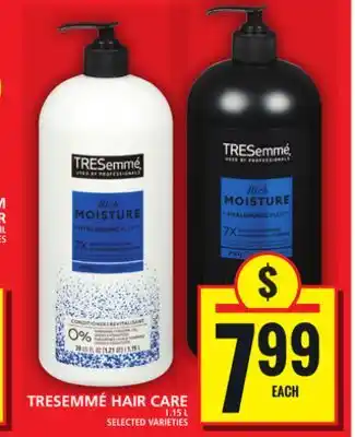 Food Basics TRESEMMÉ HAIR CARE offer