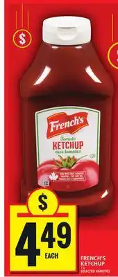 Food Basics FRENCH'S KETCHUP offer