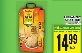 Food Basics PARLIAMENT ATTA FLOUR offer