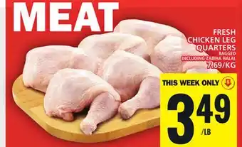 Food Basics FRESH CHICKEN LEG QUARTERS offer