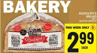 Food Basics RUDOLPH'S BREAD offer