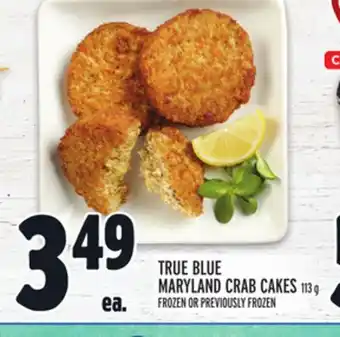 Metro TRUE BLUE MARYLAND CRAB CAKES offer