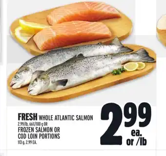 Metro FRESH WHOLE ATLANTIC SALMON offer