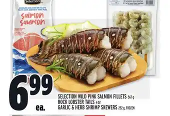 Metro SELECTION WILD PINK SALMON FILLETS offer