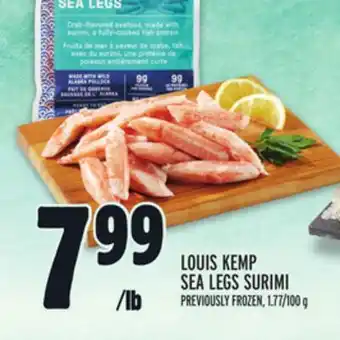 Metro LOUIS KEMP SEA LEGS SURIMI offer