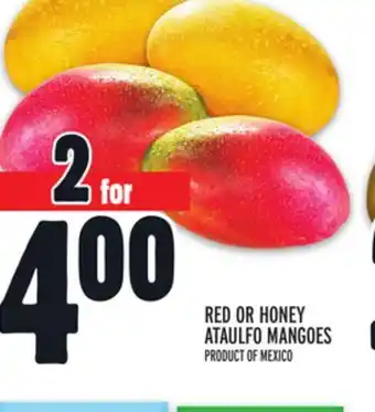 Metro RED OR HONEY ATAULFO MANGOES offer