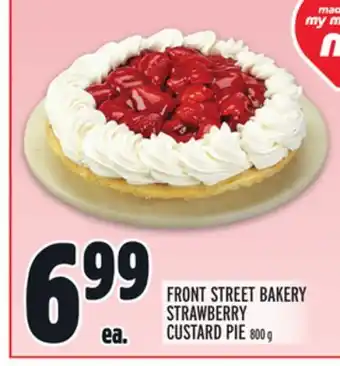 Metro FRONT STREET BAKERY STRAWBERRY CUSTARD PIE offer
