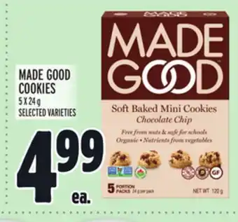 Metro MADE GOOD COOKIES offer