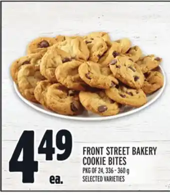 Metro FRONT STREET BAKERY COOKIE BITES offer