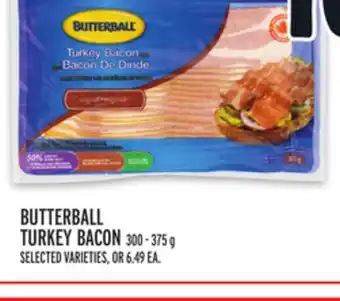 Metro BUTTERBALL TURKEY BACON offer