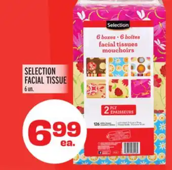 Metro SELECTION FACIAL TISSUE offer