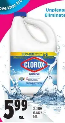 Metro CLOROX BLEACH offer