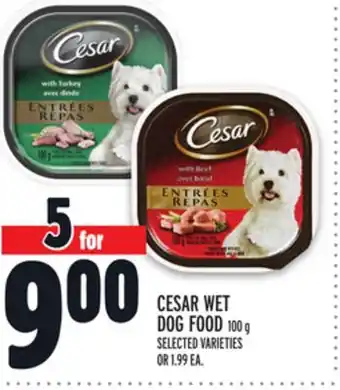 Metro CESAR WET DOG FOOD offer