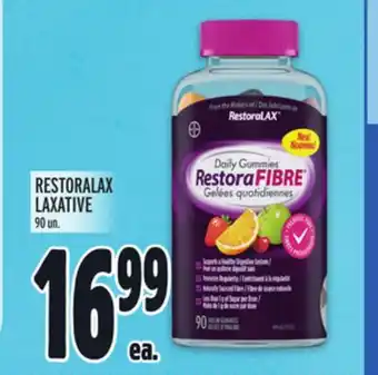 Metro RESTORALAX LAXATIVE offer