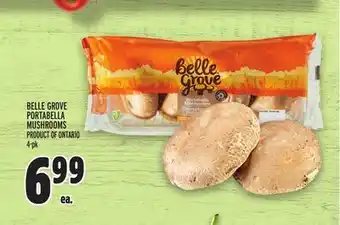 Metro BELLE GROVE PORTABELLA MUSHROOMS offer