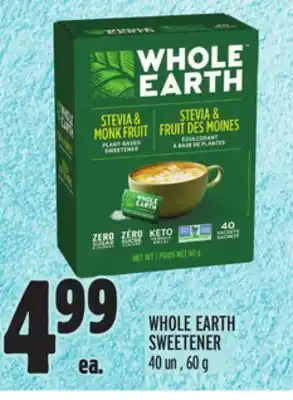 Metro WHOLE EARTH SWEETENER offer