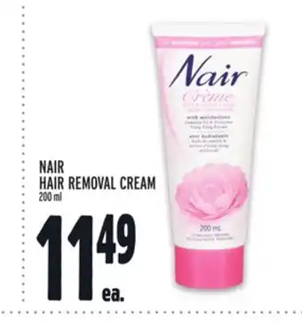 Metro NAIR HAIR REMOVAL CREAM offer