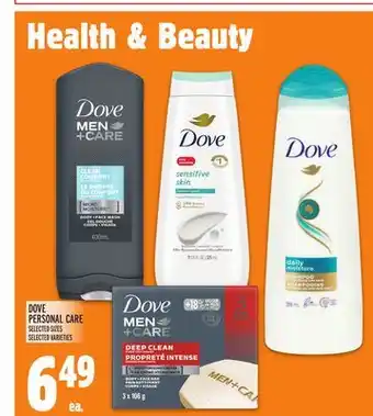 Metro DOVE PERSONAL CARE offer