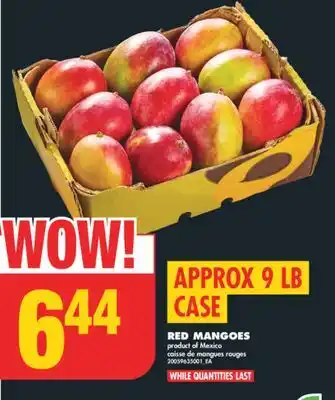 No Frills RED MANGOES offer