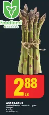 No Frills ASPARAGUS offer