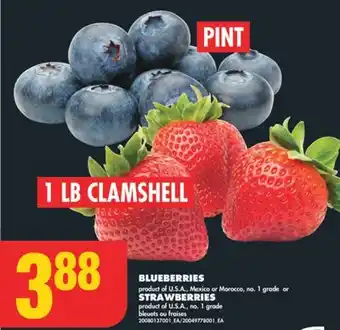 No Frills BLUEBERRIES or STRAWBERRIES offer