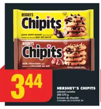 No Frills HERSHEY'S CHIPITS, 200-270 g offer