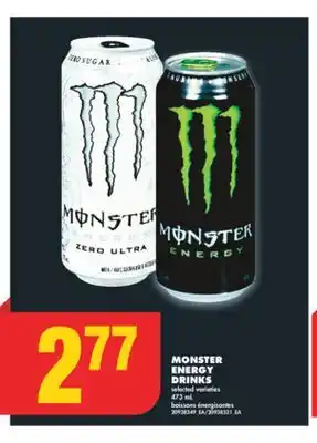 No Frills MONSTER ENERGY DRINKS, 473 mL offer