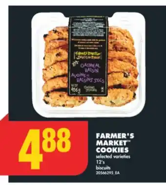 No Frills FARMER'S MARKET COOKIES, 12's offer