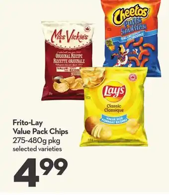 Longo's Value Pack Chips offer