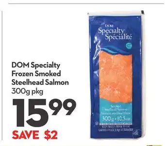 Longo's Frozen Smoked Steelhead Salmon offer
