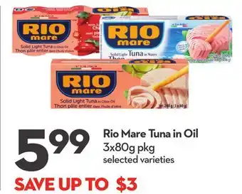Longo's Tuna in Oil offer