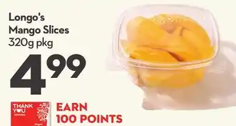 Longo's Mango Slices offer