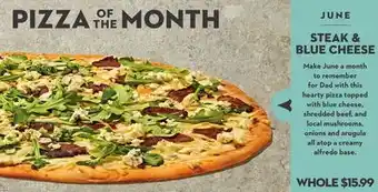 Longo's STEAK & BLUE CHEESE offer