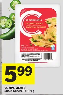 Foodland COMPLIMENTS Sliced Cheese offer